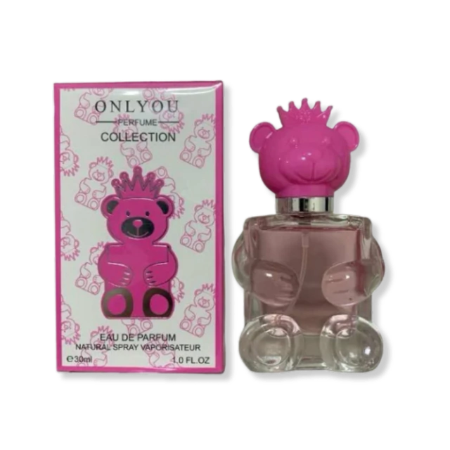 Miniatura Onlyou Urso Rosa 30ml REF: OLU930-19