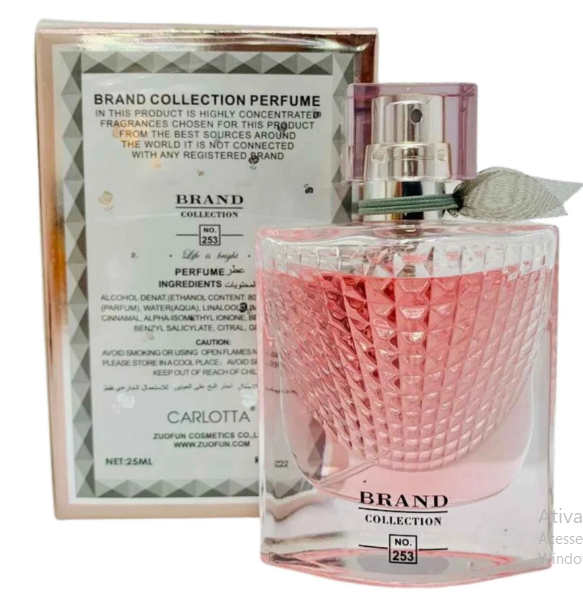 Perfume Miniatura Brand 30ml No.253